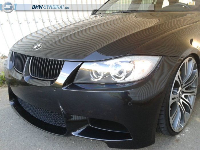 update Black Low & clean 20"BBS Le Mans LCI Haube - 3er BMW - E90 / E91 / E92 / E93