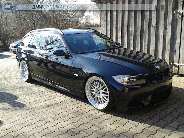 update Black Low & clean 20"BBS Le Mans LCI Haube - 3er BMW - E90 / E91 / E92 / E93