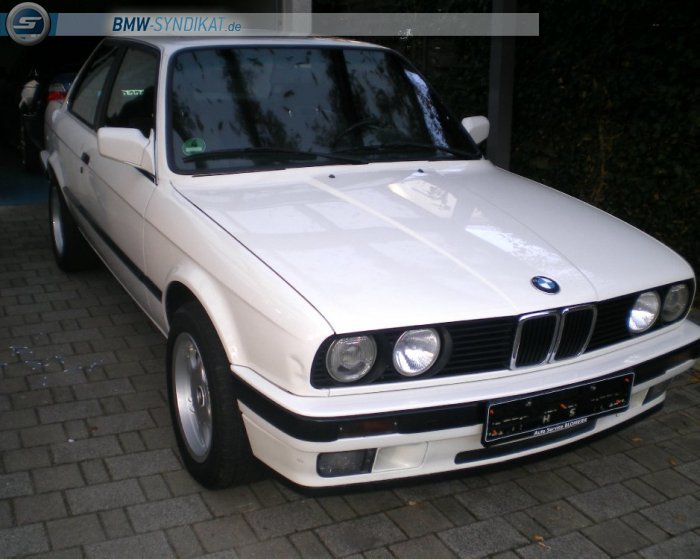 Mein Traum 320i in weiß  3er BMW - E30  "2 türer ...