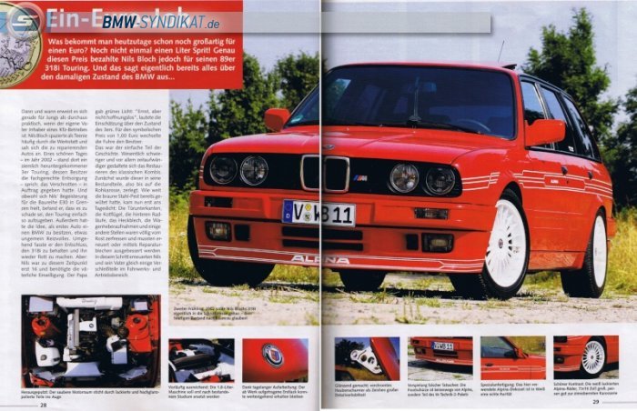 Alpina Replika: Neue Bremsanlage - 3er BMW - E30 Alpina Replika: Neue Bremsanlage - 3er BMW - E30