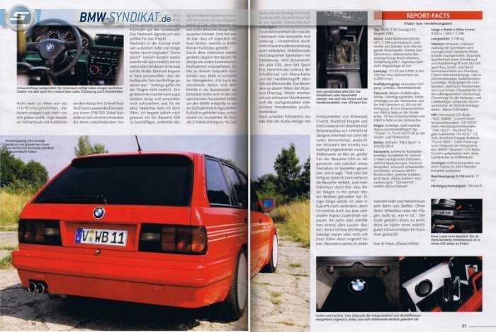 Alpina Replika: Neue Bremsanlage - 3er BMW - E30 Alpina Replika: Neue Bremsanlage - 3er BMW - E30