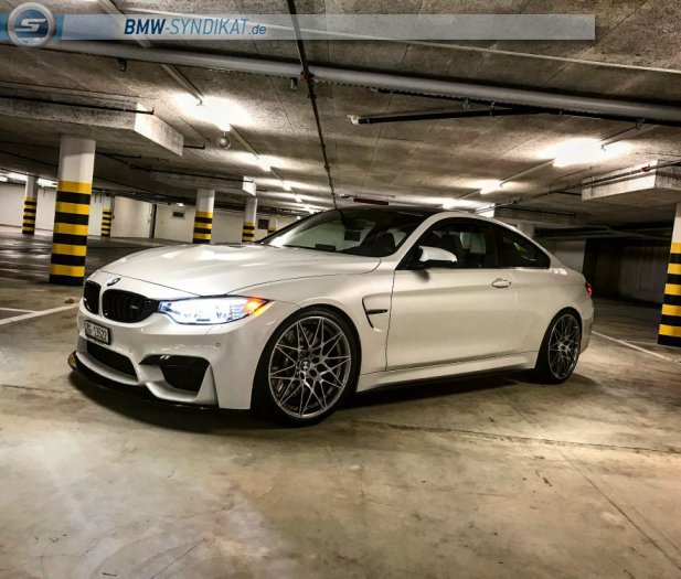White Pearl /// M4 Competition [ 4er BMW - F32 / F33 / F36 / F82 ] "M4 ...