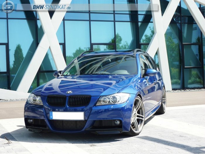 Le Mans Blauer E91 335i meets Performance Parts - 3er BMW - E90 / E91 / E92 / E93 Le Mans Blauer E91 335i meets Performance Parts - 3er BMW - E90 / E91 / E92 / E93
