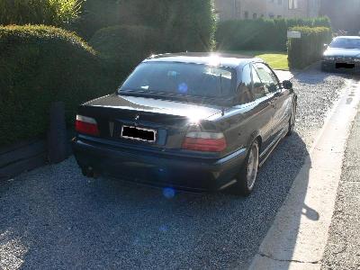 With hardtop and Schnitzer exhaust E36 