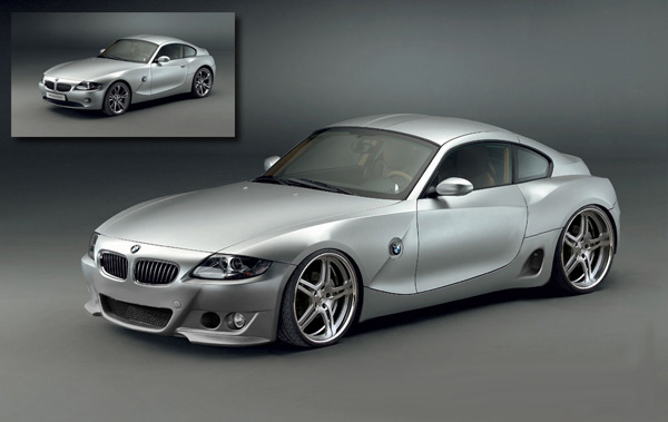 BMW Z4 M Coupe BMW Fakes Bildmanipulationen Photoshop Tuning o 