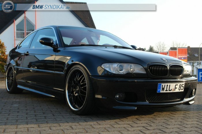 Bmw e46 black