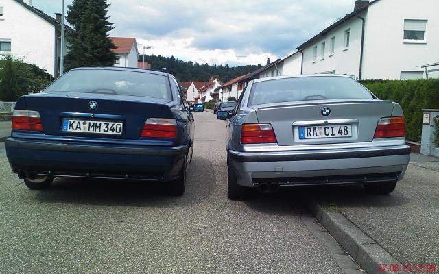 318i Avusblau metallic M-Paket - 3er BMW - E36