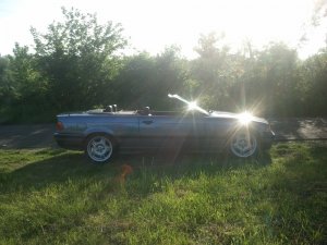 328i Cabrio Stahlblau Winterumbau :) - 3er BMW - E36