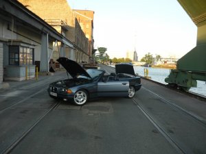 328i Cabrio Stahlblau Winterumbau :) - 3er BMW - E36