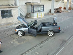 328i Cabrio Stahlblau Winterumbau :) - 3er BMW - E36