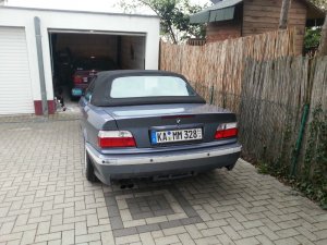 328i Cabrio Stahlblau Winterumbau :) - 3er BMW - E36 328i Cabrio Stahlblau Winterumbau :) - 3er BMW - E36