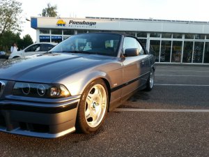 328i Cabrio Stahlblau Winterumbau :) - 3er BMW - E36