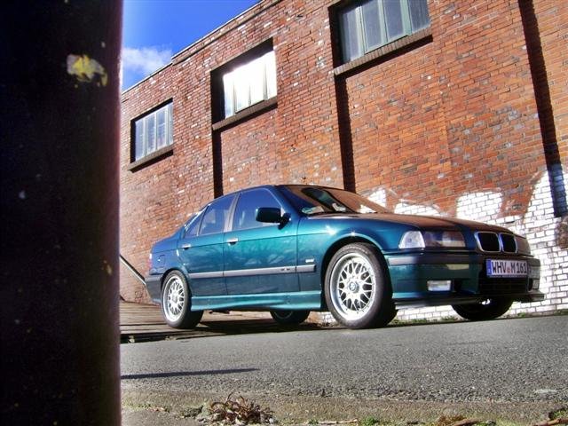 323i Limo, Bostongrn - Style 29M - 3er BMW - E36