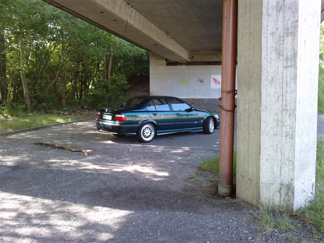 323i Limo, Bostongrn - Style 29M - 3er BMW - E36