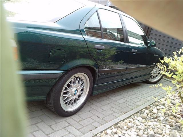 323i Limo, Bostongrn - Style 29M - 3er BMW - E36