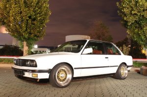 White VFL 325i BBS RS OLDSKOOL - 3er BMW - E30