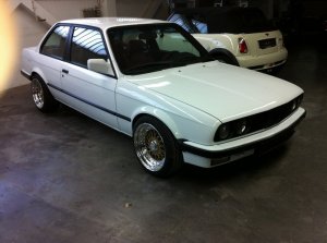 White VFL 325i BBS RS OLDSKOOL - 3er BMW - E30