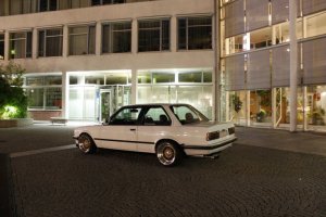 White VFL 325i BBS RS OLDSKOOL - 3er BMW - E30