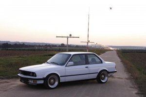 White VFL 325i BBS RS OLDSKOOL - 3er BMW - E30