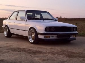 White VFL 325i BBS RS OLDSKOOL - 3er BMW - E30