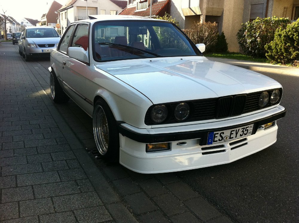 White VFL 325i BBS RS OLDSKOOL - 3er BMW - E30