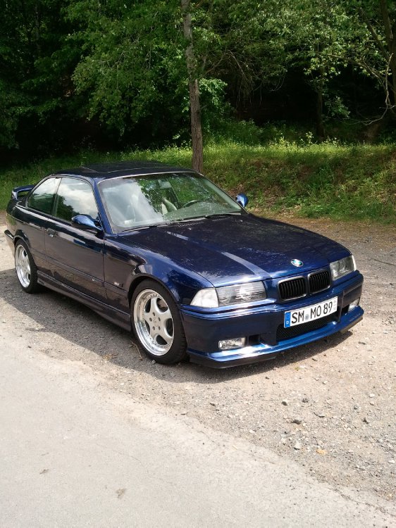 325i M-Technik Coupe Mauritiusblau - 3er BMW - E36