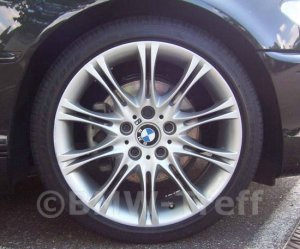 BMW Styling 135 Felge in 8.5x18 ET 50 mit Nankang NS-2 Reifen in 255/35/18 montiert hinten Hier auf einem 3er BMW E46 330i (Touring) Details zum Fahrzeug / Besitzer