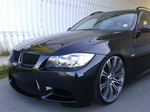 update Black Low & clean 20"BBS Le Mans LCI Haube - 3er BMW - E90 / E91 / E92 / E93