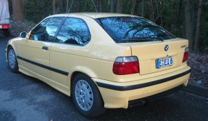 318ti Dakargelb mit Sternspeiche M 193 - 3er BMW - E36 318ti Dakargelb mit Sternspeiche M 193 - 3er BMW - E36