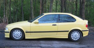 318ti Dakargelb mit Sternspeiche M 193 - 3er BMW - E36 318ti Dakargelb mit Sternspeiche M 193 - 3er BMW - E36