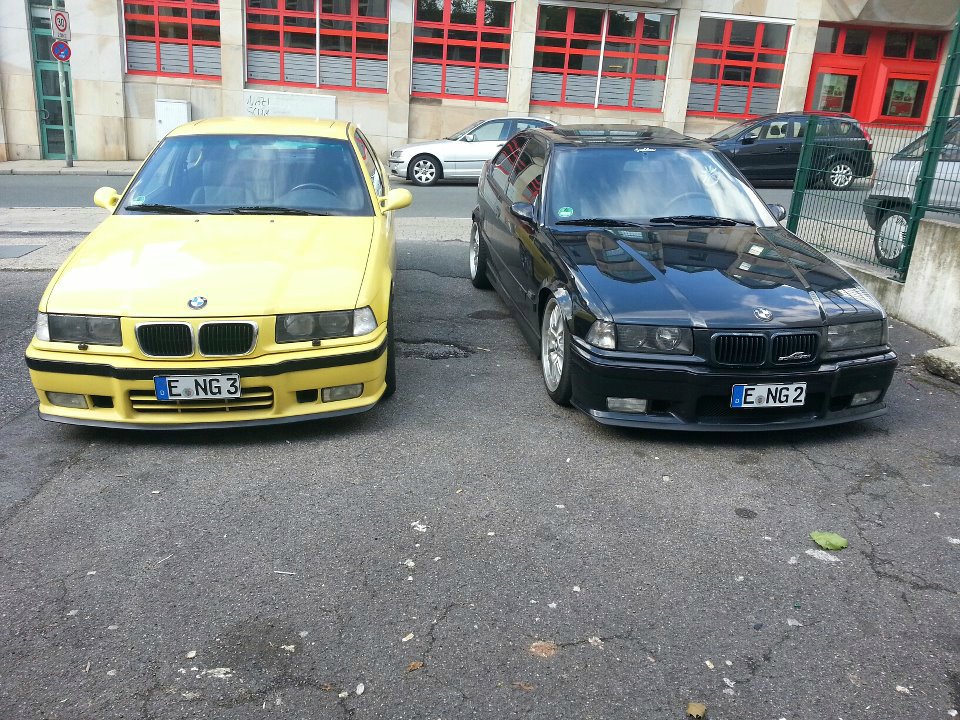 318ti Dakargelb mit Sternspeiche M 193 - 3er BMW - E36