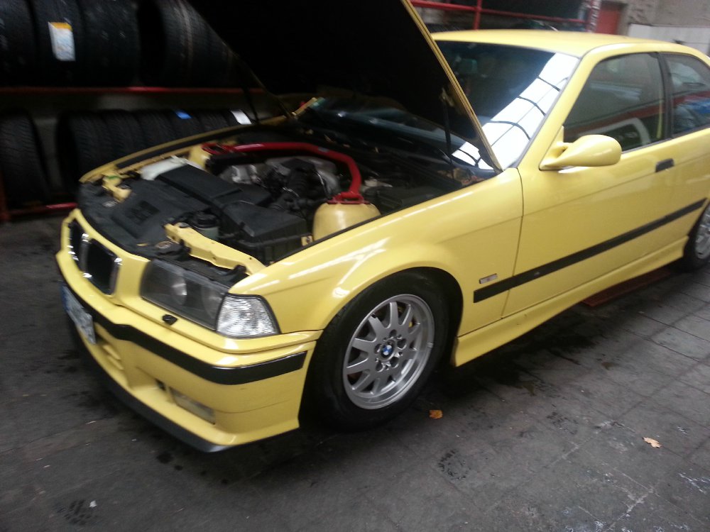 318ti Dakargelb mit Sternspeiche M 193 - 3er BMW - E36