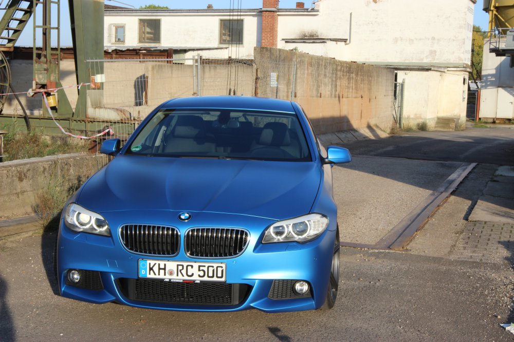 BMW F10 523i Anodized Blue Matt - 5er BMW - F10 / F11 / F07