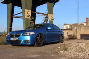 BMW F10 523i Anodized Blue Matt - 5er BMW - F10 / F11 / F07