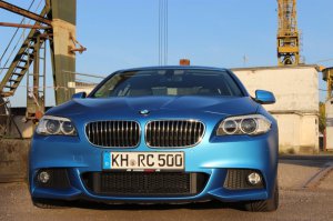 BMW F10 523i Anodized Blue Matt - 5er BMW - F10 / F11 / F07