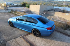 BMW F10 523i Anodized Blue Matt - 5er BMW - F10 / F11 / F07