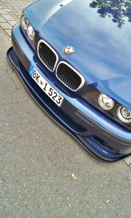 Biarritzblauer Tiefflieger goes Individual! - 5er BMW - E39