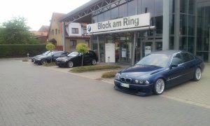 Biarritzblauer Tiefflieger goes Individual! - 5er BMW - E39