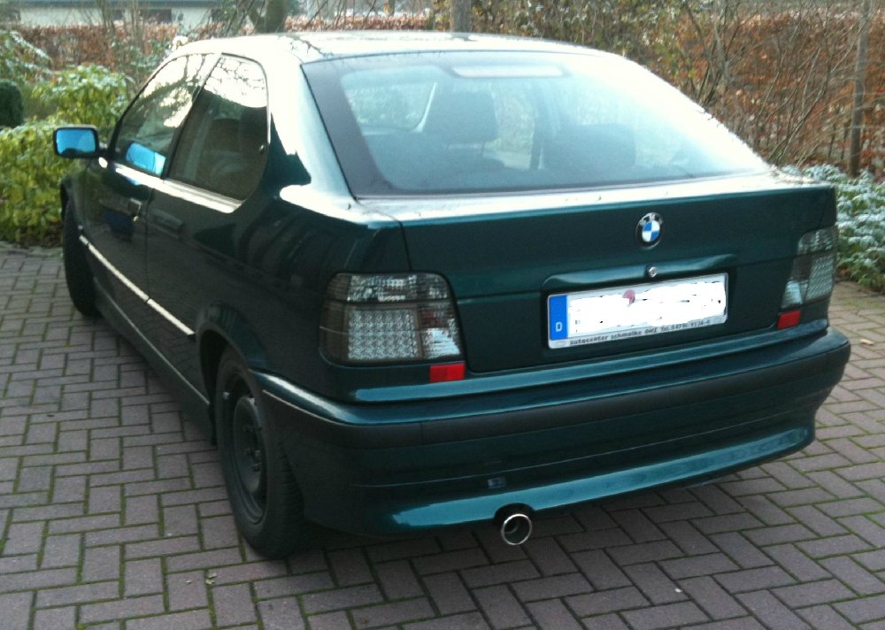 E36 Compact Black & Green - 3er BMW - E36