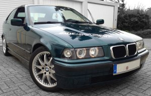 E36 Compact Black & Green - 3er BMW - E36