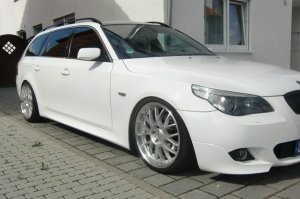 Mein Silberpfeil 525 mit Weiem Kleid - 5er BMW - E60 / E61