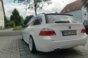 Mein Silberpfeil 525 mit Weiem Kleid - 5er BMW - E60 / E61