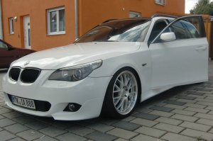 Mein Silberpfeil 525 mit Weiem Kleid - 5er BMW - E60 / E61