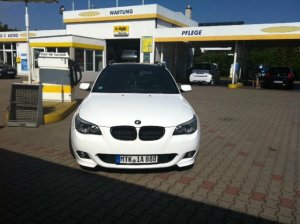 Mein Silberpfeil 525 mit Weiem Kleid - 5er BMW - E60 / E61