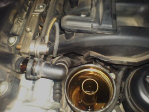 Kurbelgehäuseentlüftung wechseln ( KGE ), BMW M52 M54 Motoren