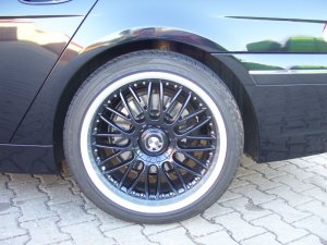 BMW Kreuzspeiche 2-teilig Styling 101 Felge in 10x20 ET 24 mit Michelin XSE Reifen in 275/35/20 montiert hinten Hier auf einem 7er BMW E65 745i (Limousine) Details zum Fahrzeug / Besitzer