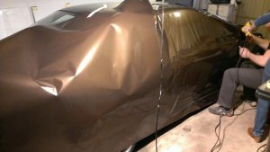 E36 320i Coupe *orientbraun metallic Folierung* - 3er BMW - E36