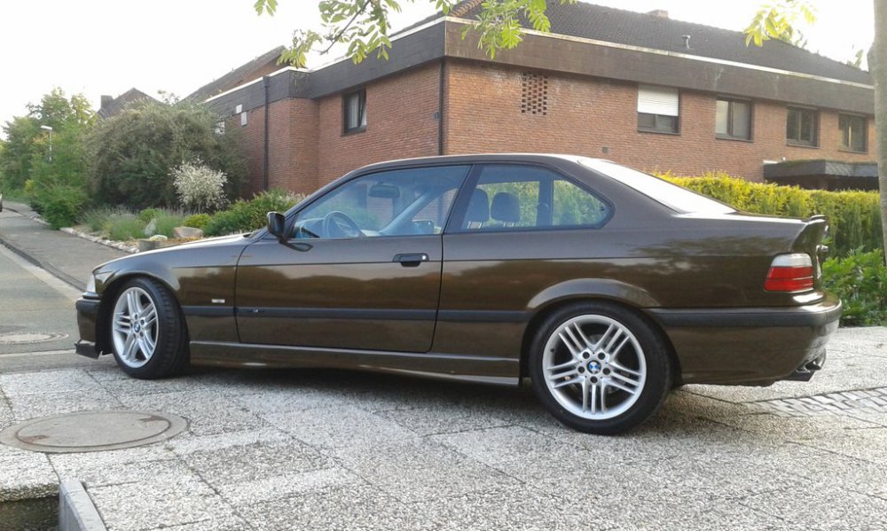 E36 320i Coupe *orientbraun metallic Folierung* - 3er BMW - E36 E36 320i Coupe *orientbraun metallic Folierung* - 3er BMW - E36