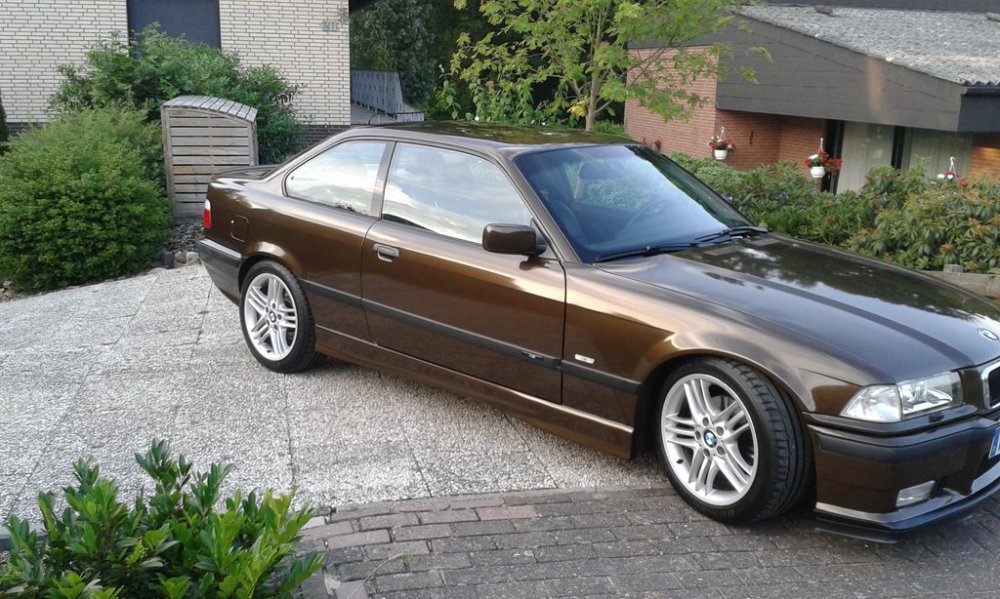 E36 320i Coupe *orientbraun metallic Folierung* - 3er BMW - E36 E36 320i Coupe *orientbraun metallic Folierung* - 3er BMW - E36