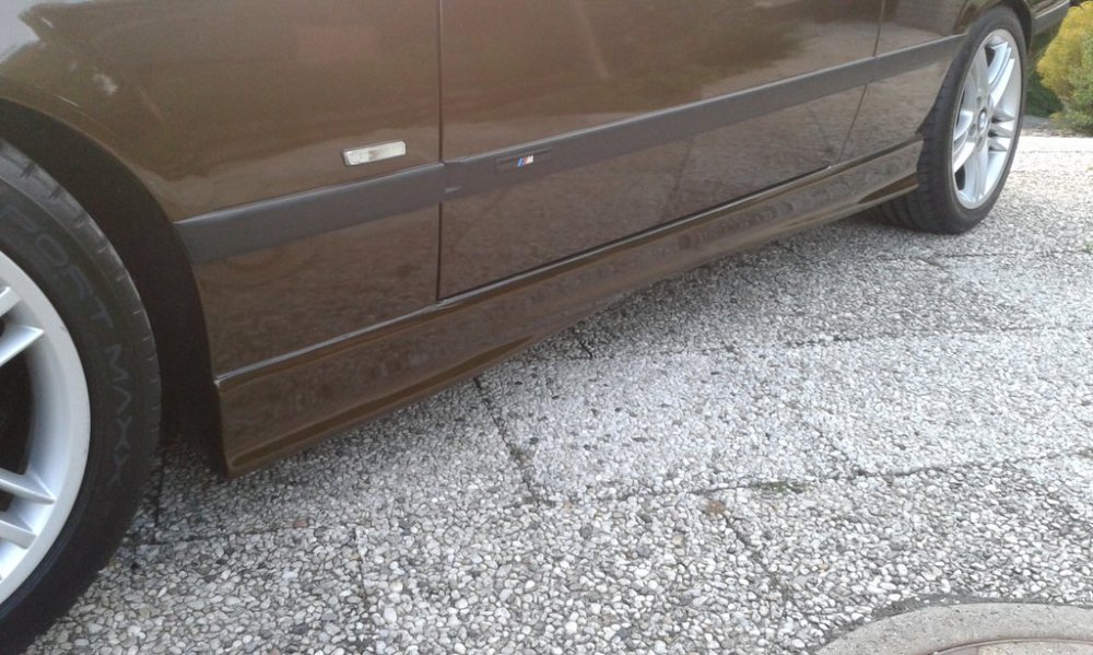 E36 320i Coupe *orientbraun metallic Folierung* - 3er BMW - E36 E36 320i Coupe *orientbraun metallic Folierung* - 3er BMW - E36